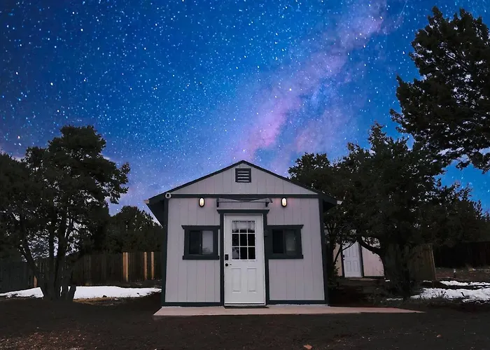 Tiny Elk - 1br Wilderness Retreat Near Grand Canyon W Outdoor Fireplace Lodge Williams
