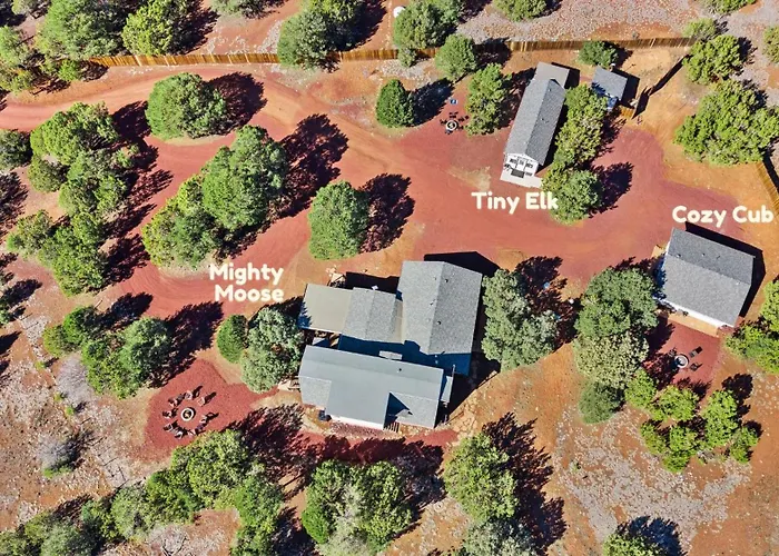 Lodge Tiny Elk - 1br Wilderness Retreat Near Grand Canyon W Outdoor Fireplace *
