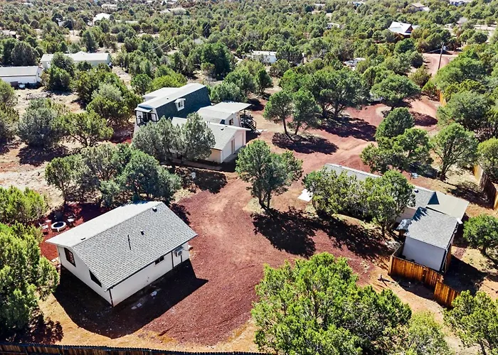 Tiny Elk - 1br Wilderness Retreat Near Grand Canyon W Outdoor Fireplace